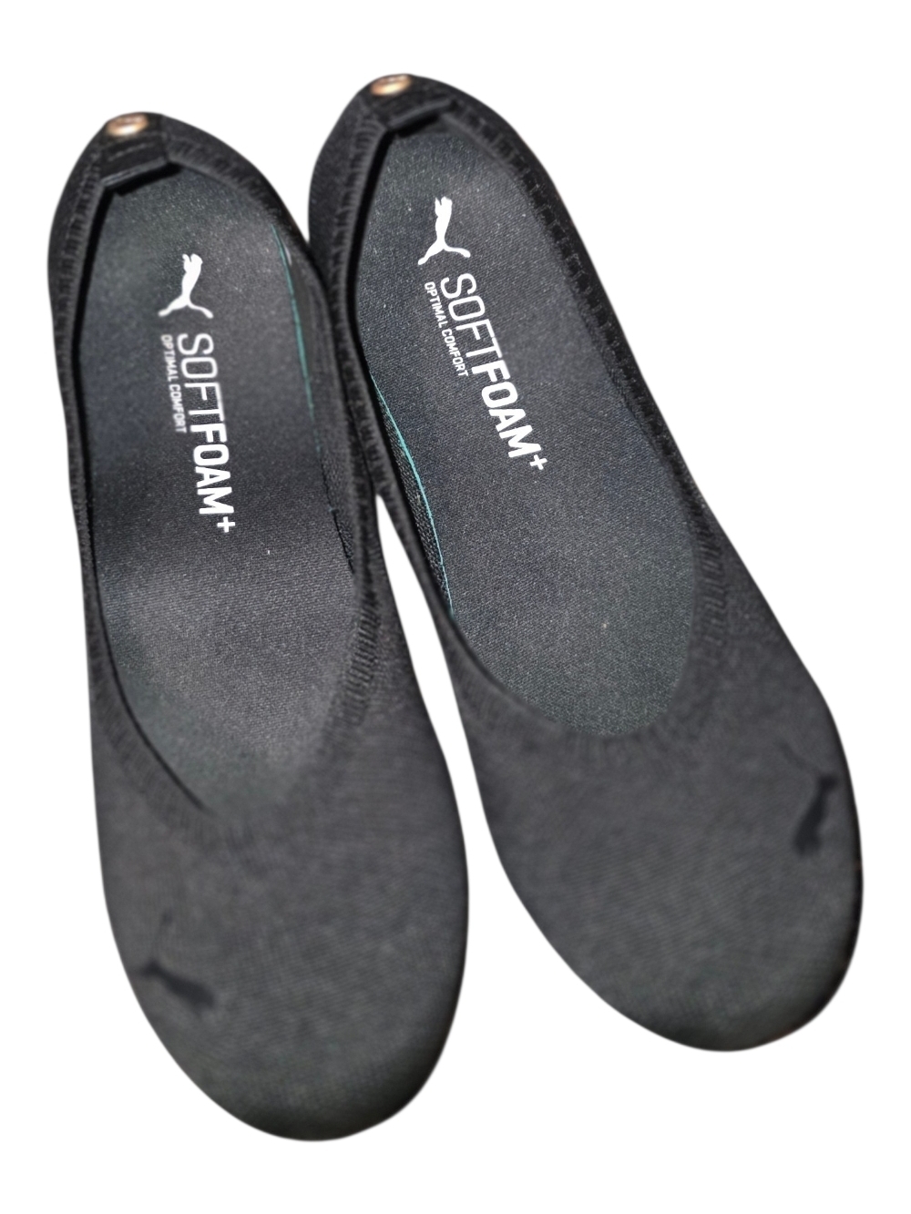 Puma Black SoftFoam+ Women's Slip-On Ballet Flats